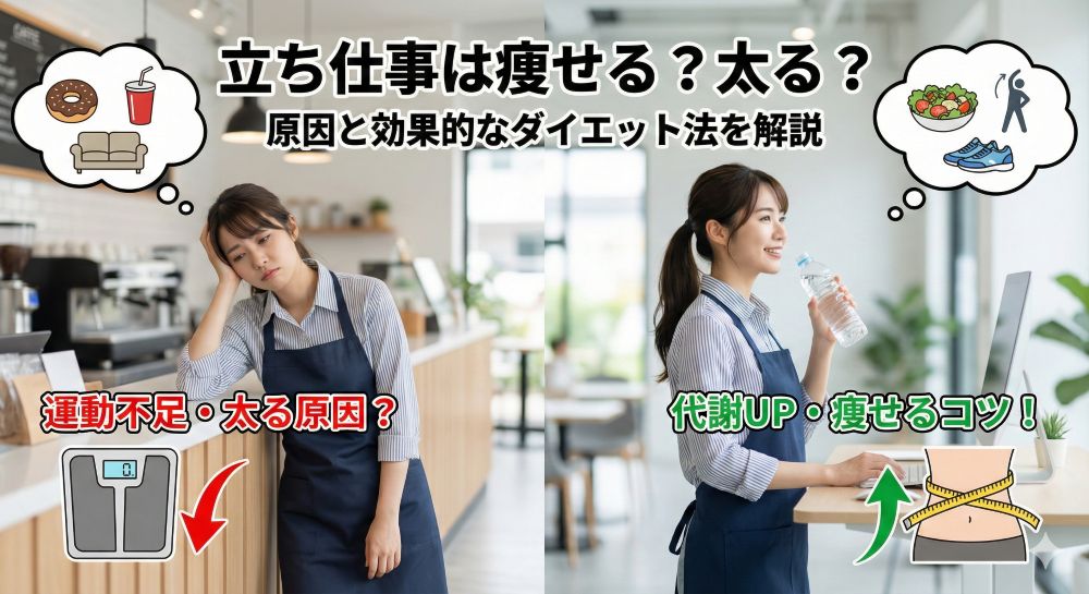 立ち仕事イメージ